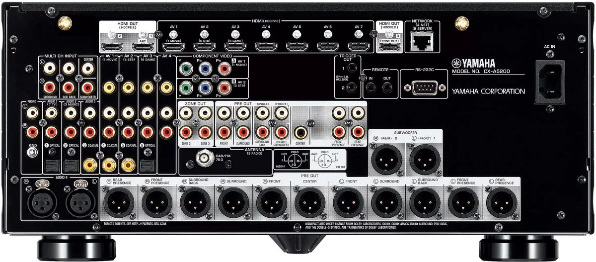 Yamaha PRE-AMPLIFICATEUR CX-A5200 – Image 3