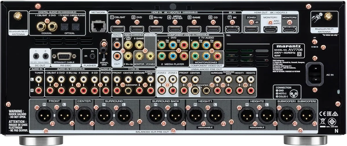 MARANTZ AV-7706 Préamplis home-cinéma – Image 2